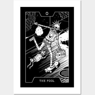 00. The Fool Tarot Card Posters and Art